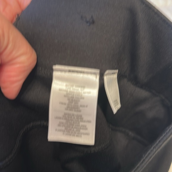 NWOT Nine West Black Leggings Sleek Stretchy Ankle-Length - Picture 6 of 7